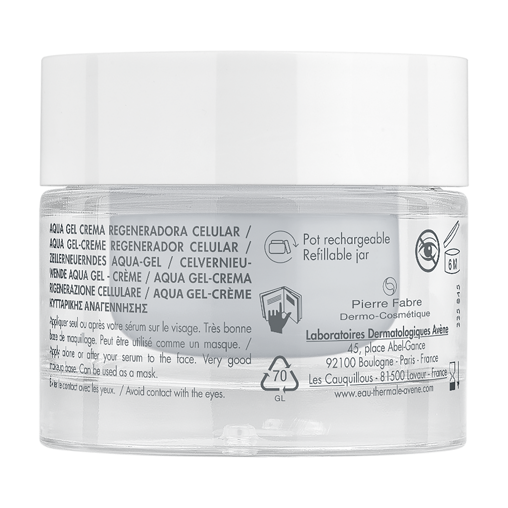 Aqua gel-creme regenerador