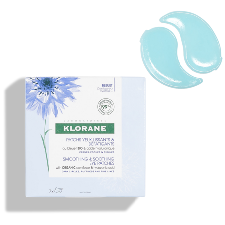 Beruhigende und entspannende Pads mit BIO-Kornblume