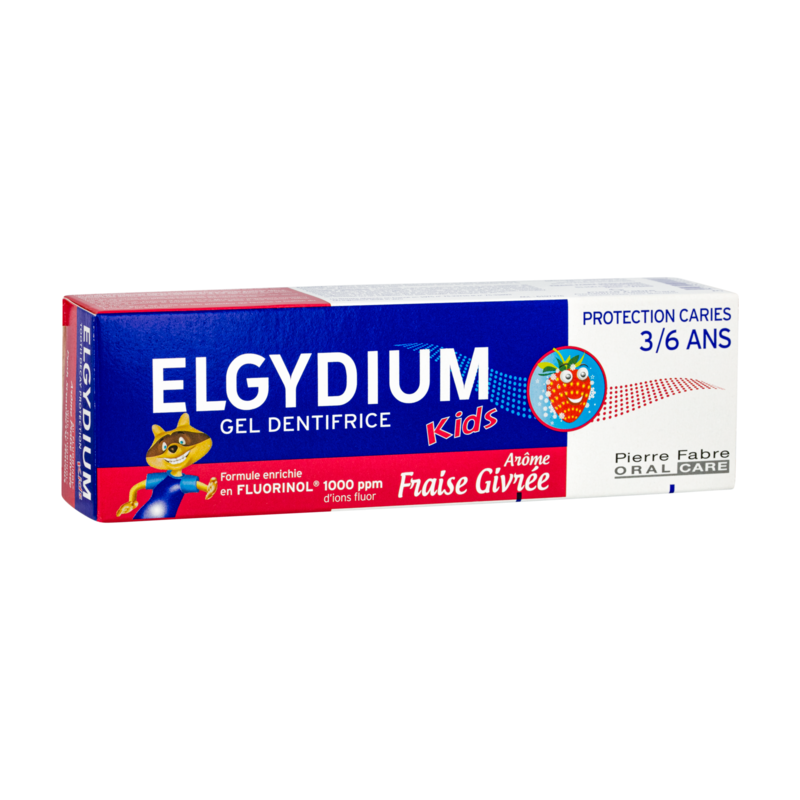 ELGYDIUM Kids Fraise givrée 3/6 ans - dentifrice enfant