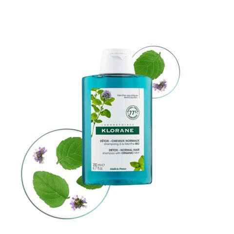 Τελετουργικό περιποίησης μαλλιών Dry shampoo αποτοξίνωσης με ΒΙΟΛΟΓΙΚΗ Υδάτινη Μέντα