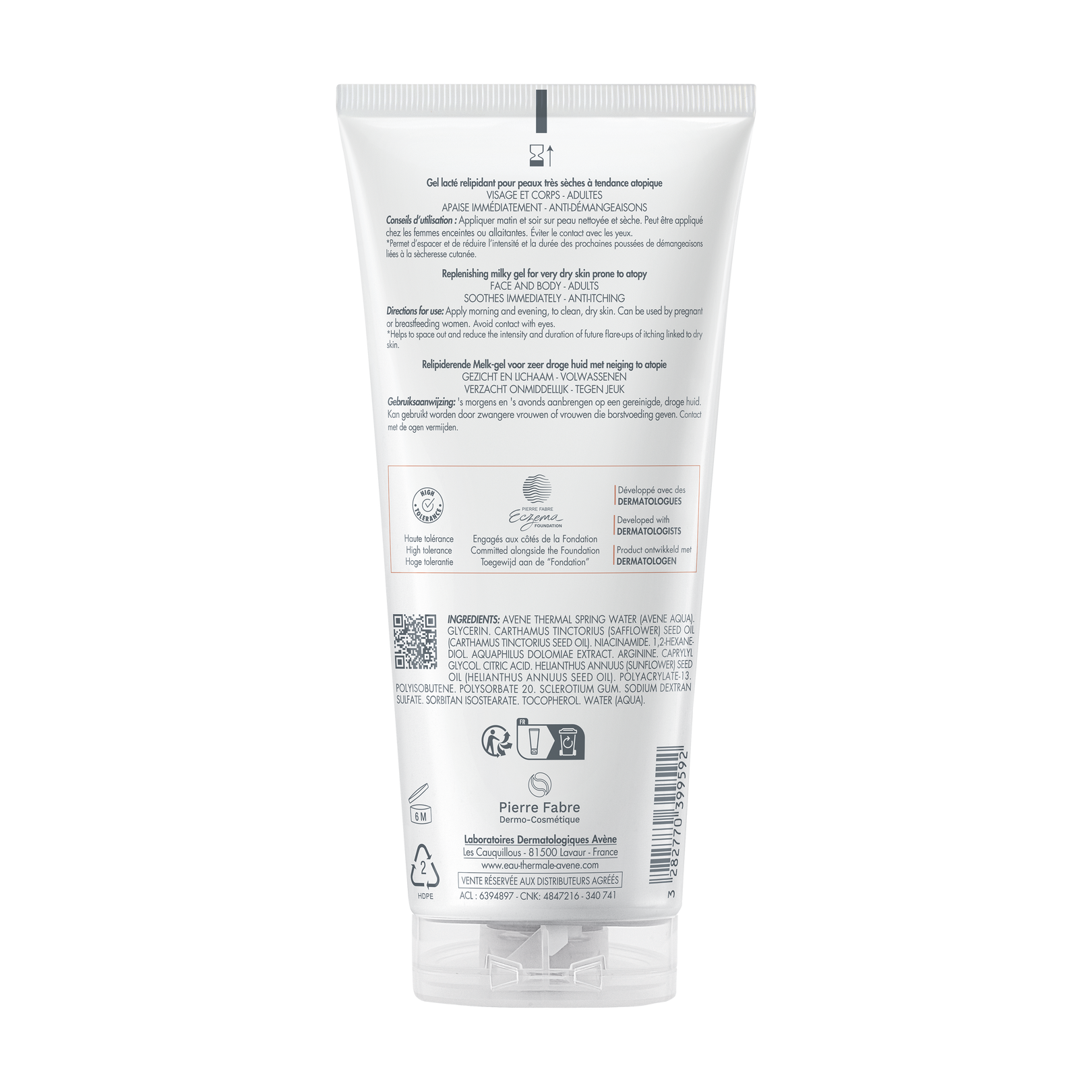 XERACALM AD Gel latte liporestitutivo