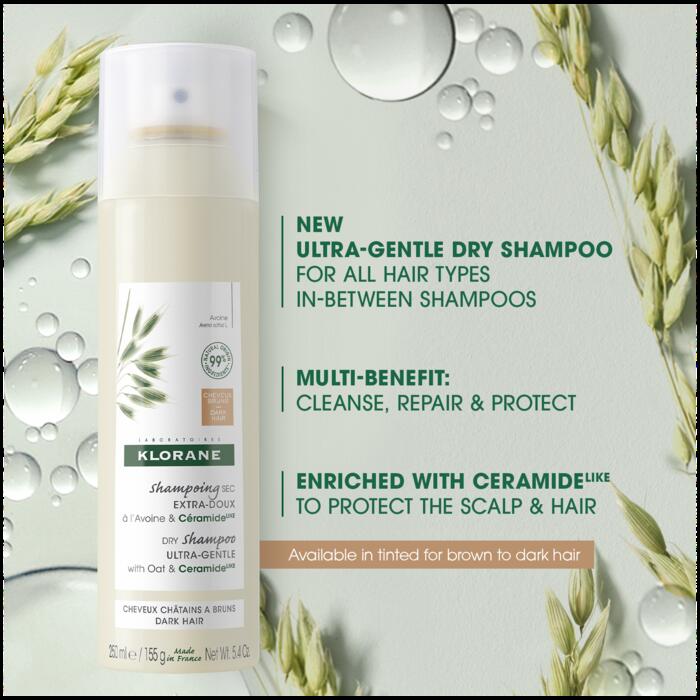Ultra-Gentle Tinted Dry shampoo with Oat & Ceramideᴸᴵᴷᴱ 