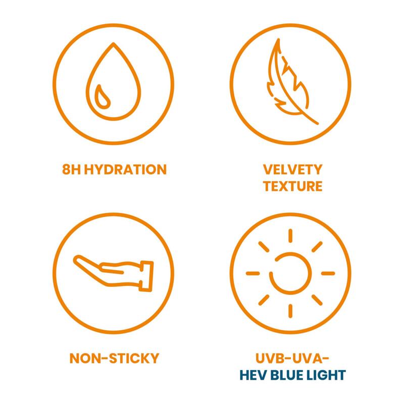 Obarvana krema za zaščito pred soncem SPF 50+