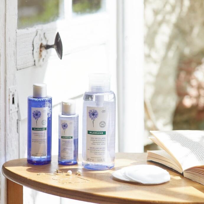 Organic CORNFLOWER PRODUCTS | REMOVES MAKE-UP & SOOTHES