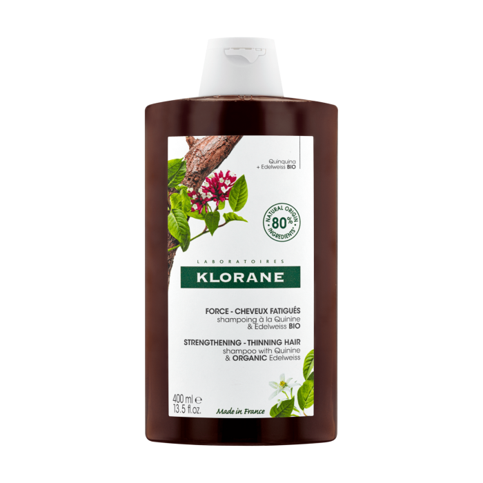 Strengthening Shampoo with Quinine & Organic Edelweiss - Thinning hair