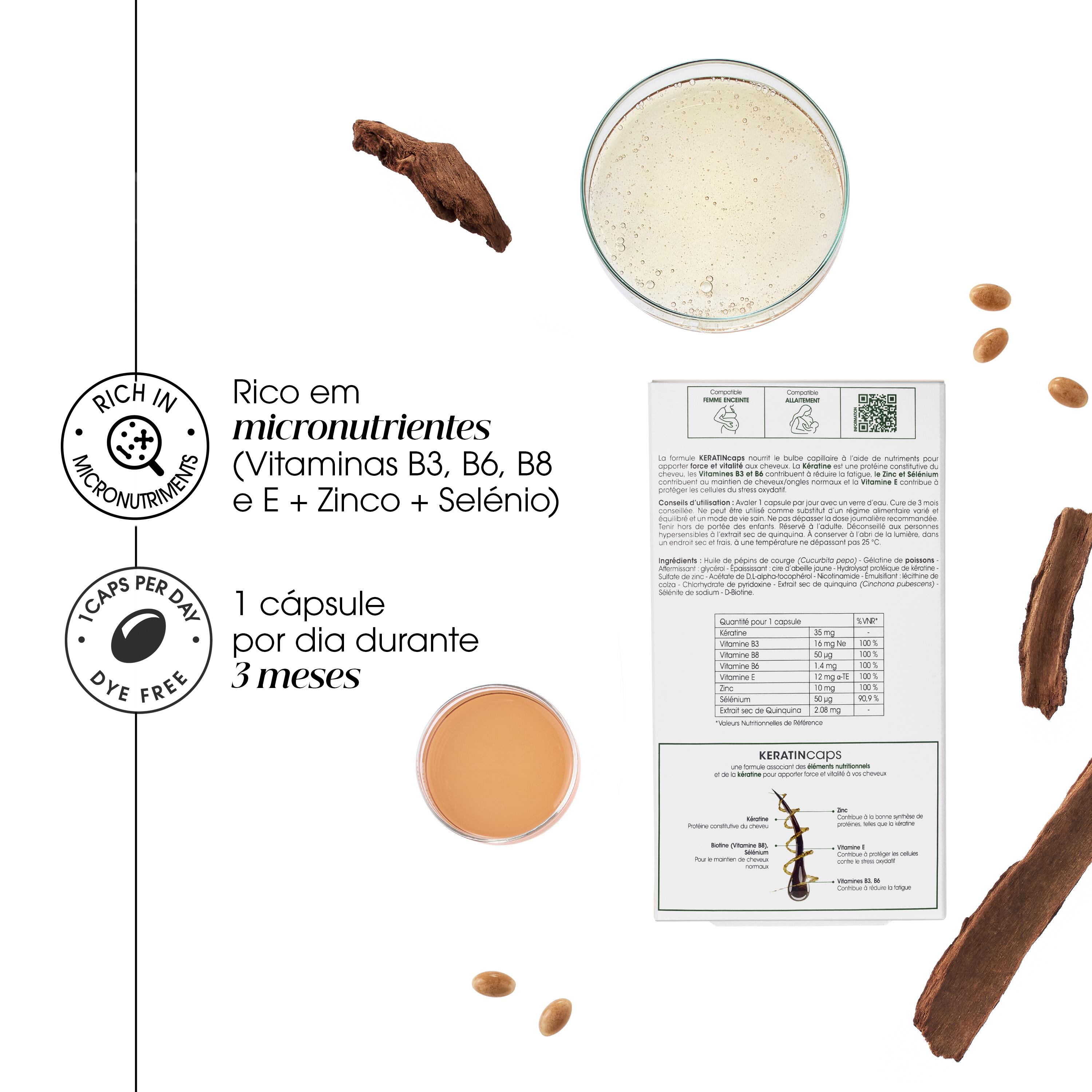 KeratinCaps Fuerza y Vitalidad - Complemento alimenticio