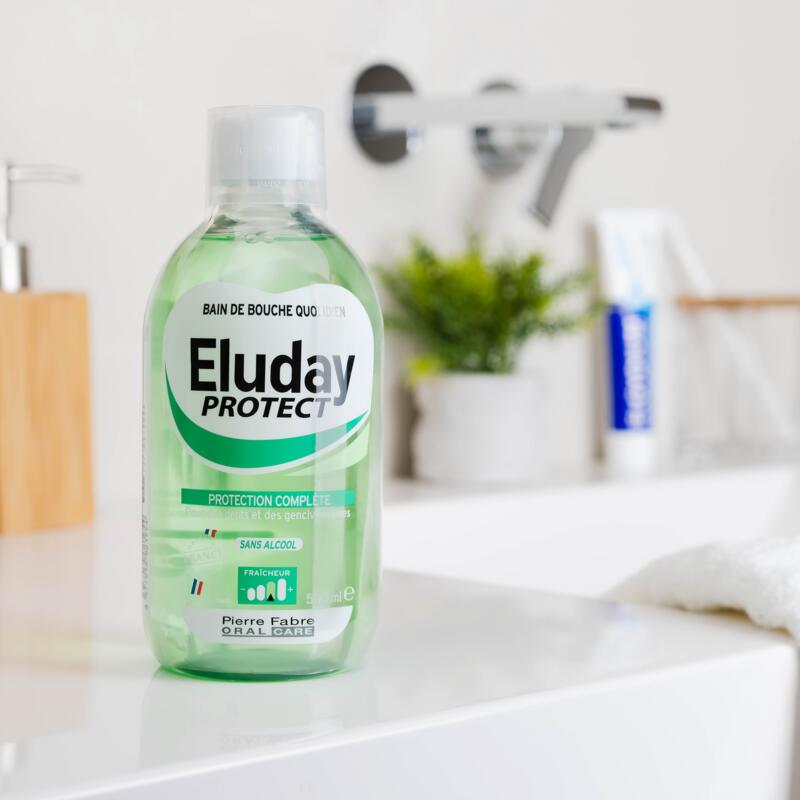 Eluday Protect - bain de bouche quotidien protection complète