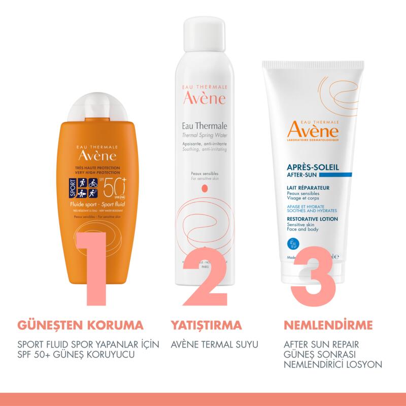 Sport Fluid Spor Yapanlar için SPF 50+ Güneş Kremi