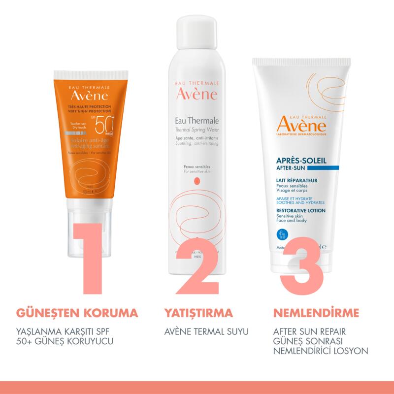 Yaşlanma Karşıtı Güneş Bakımı SPF 50+