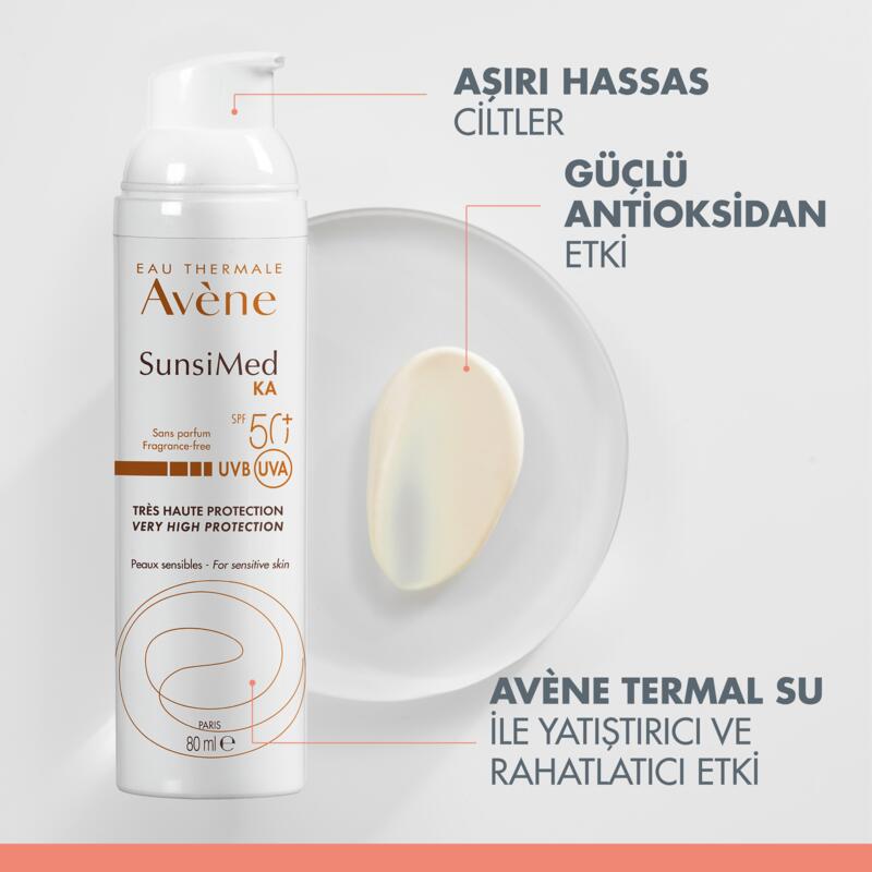 Sunsimed KA SPF50+ Aşırı Hassas Ciltler İçin Güneş Kremi