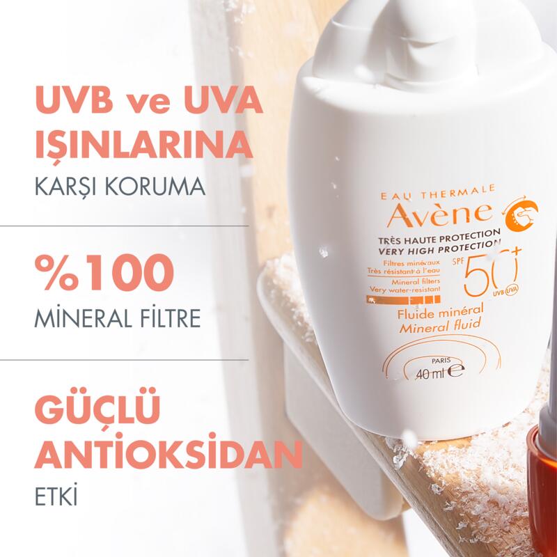 Mineral Filtreli SPF 50+ Güneş Kremi