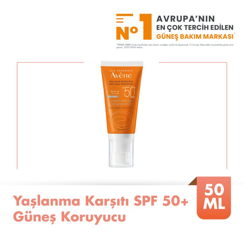 Yaşlanma Karşıtı Güneş Bakımı SPF 50+
