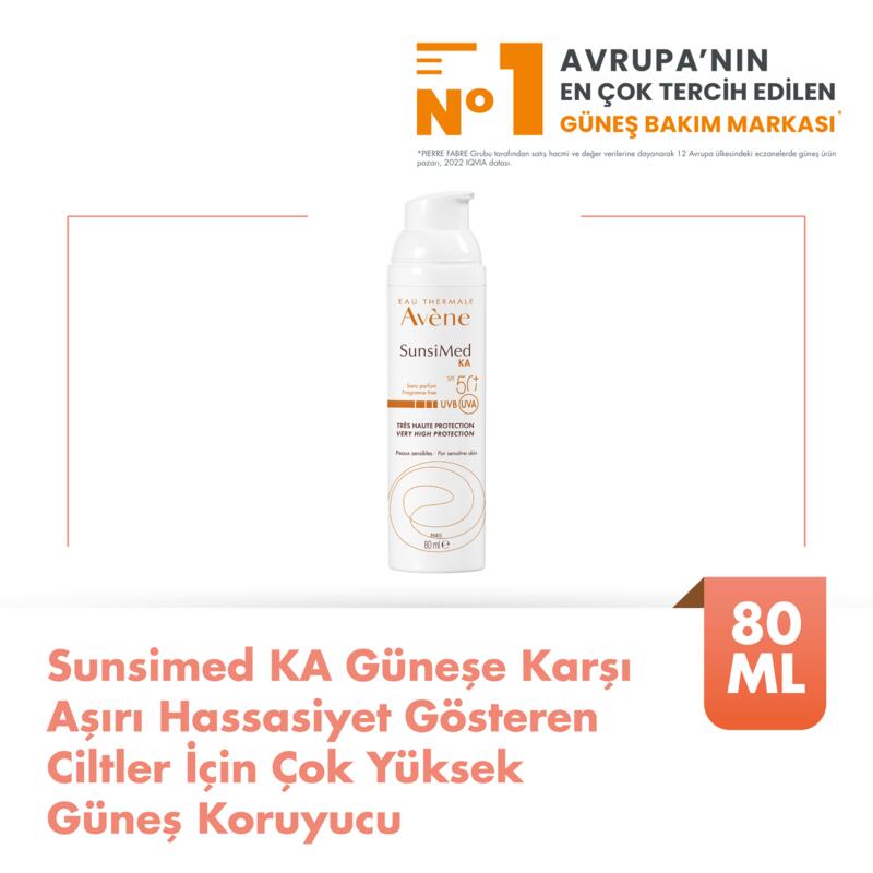 Sunsimed KA SPF50+ Aşırı Hassas Ciltler İçin Güneş Kremi
