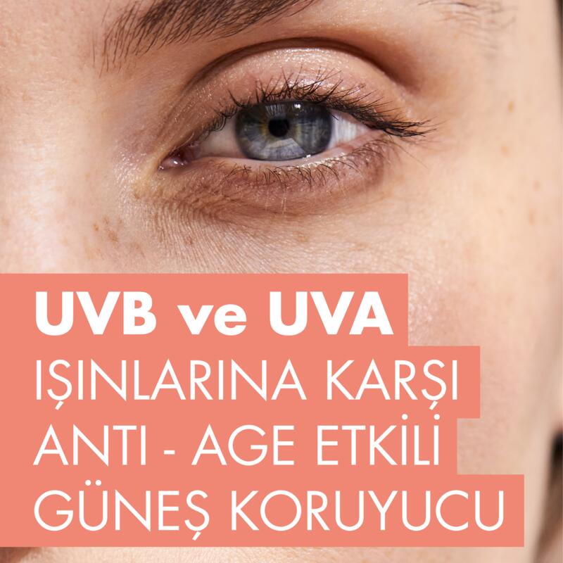 Yaşlanma Karşıtı SPF 50+ Renkli Güneş Kremi
