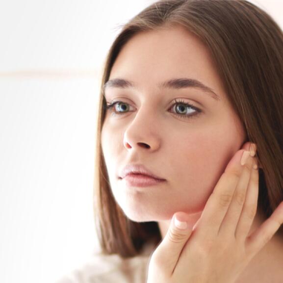 Make-up voor de acnegevoelige huid