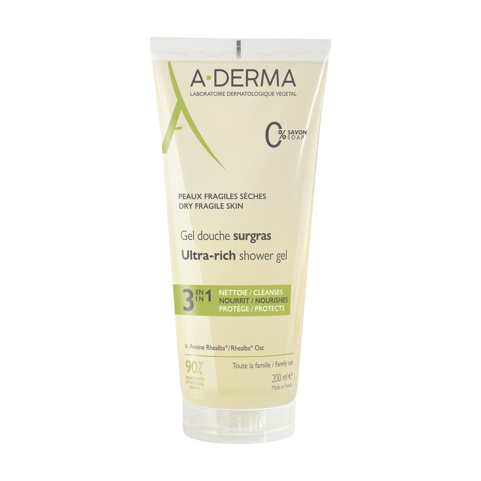 Gel douche surgras