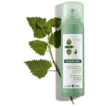 Hair care routine Dry Shampoo with Nettle 