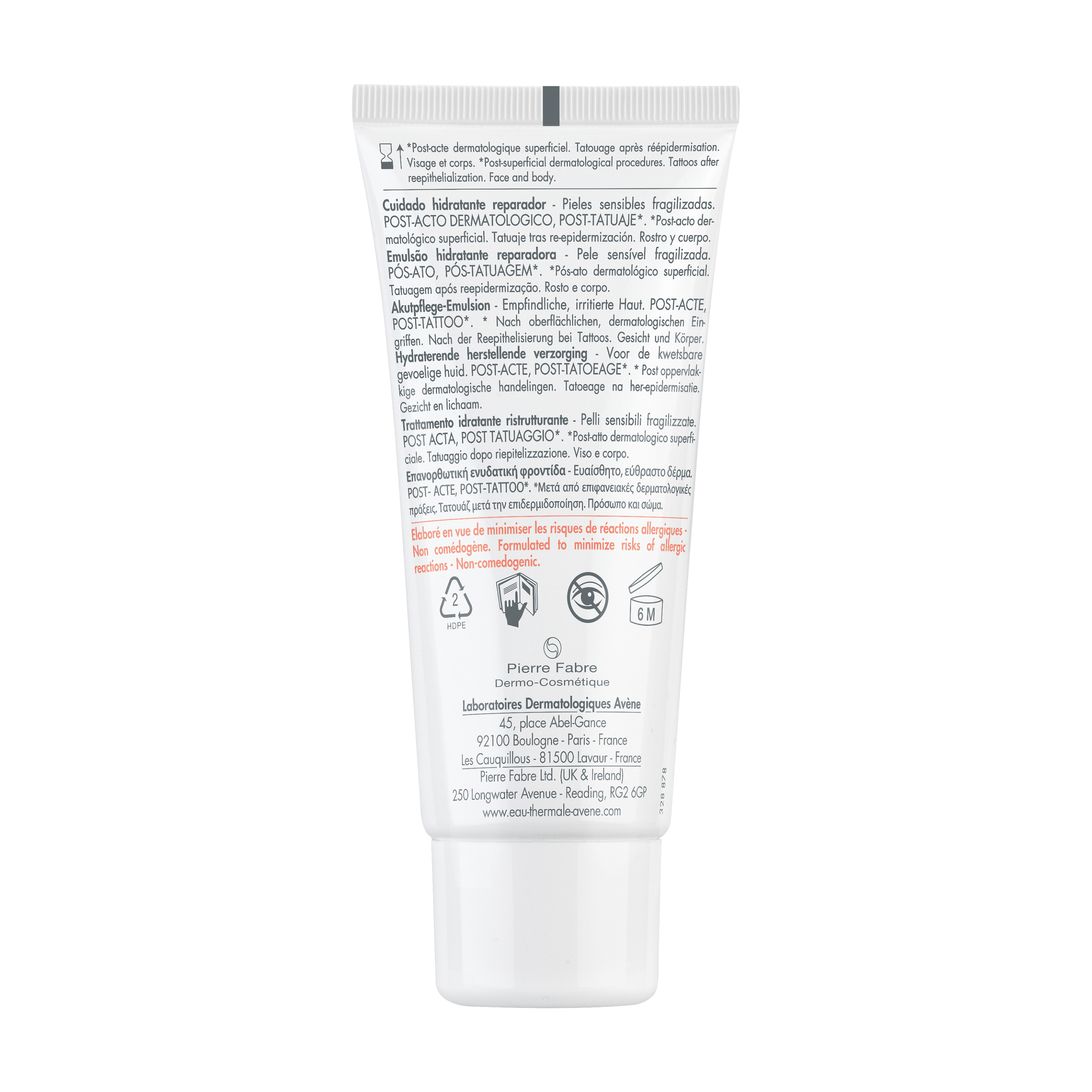 Akutpflege-Emulsion Post-Acte Post-Tattoo