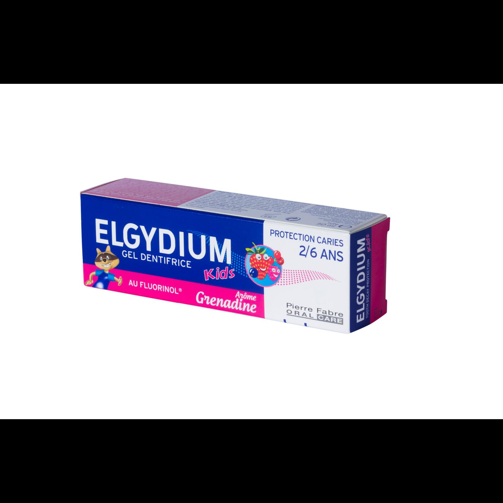 ELGYDIUM Kids Sabor Frutos Silvestres – Gel dentífrico de 3 a 6 anos