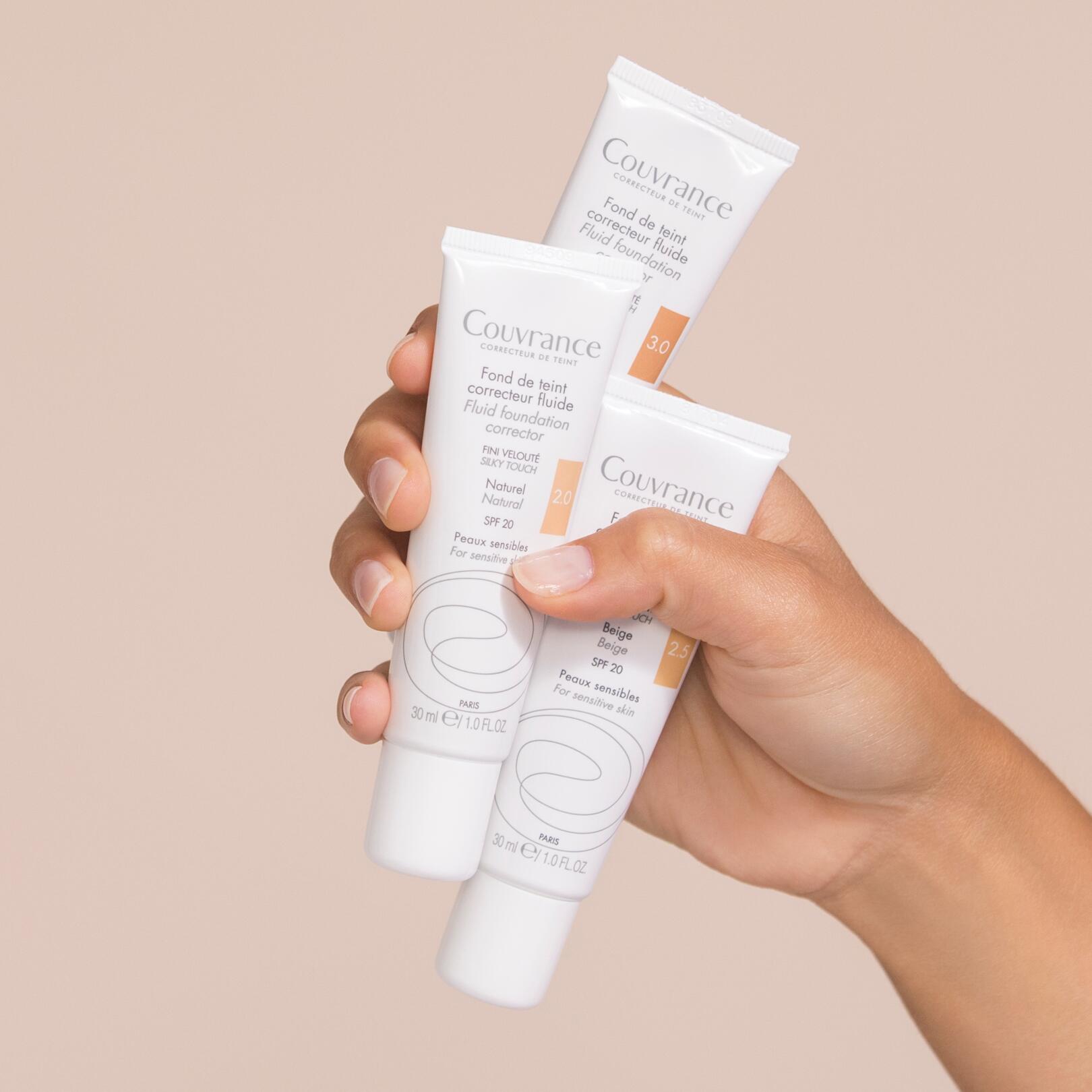 Couvrance Base de maquillaje fluida correctora Arena | Eau Thermale Avène