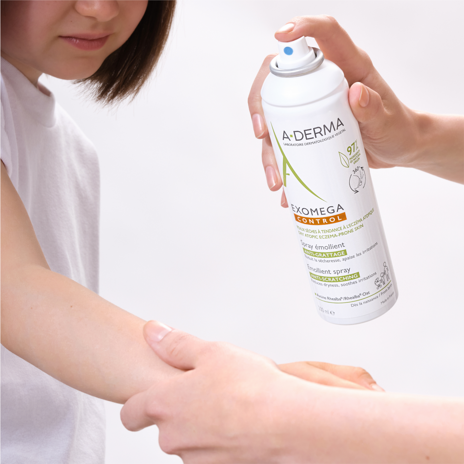 A-DERMA Exomega Control Spray fuktighetskrem 