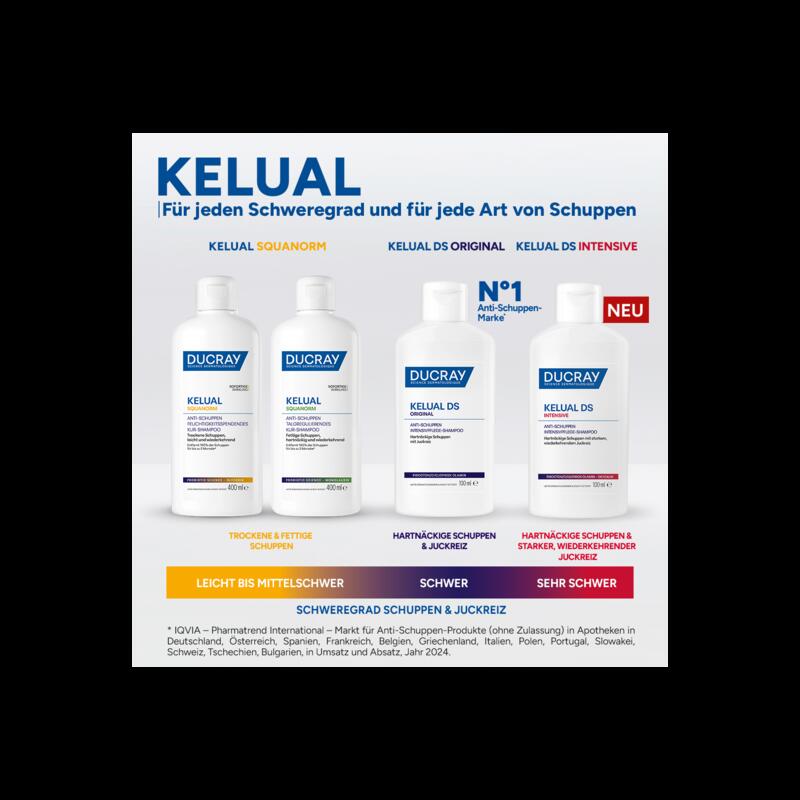 DUCRAY - KELUAL SQUANORM Kur-Shampoo Trockene Schuppen