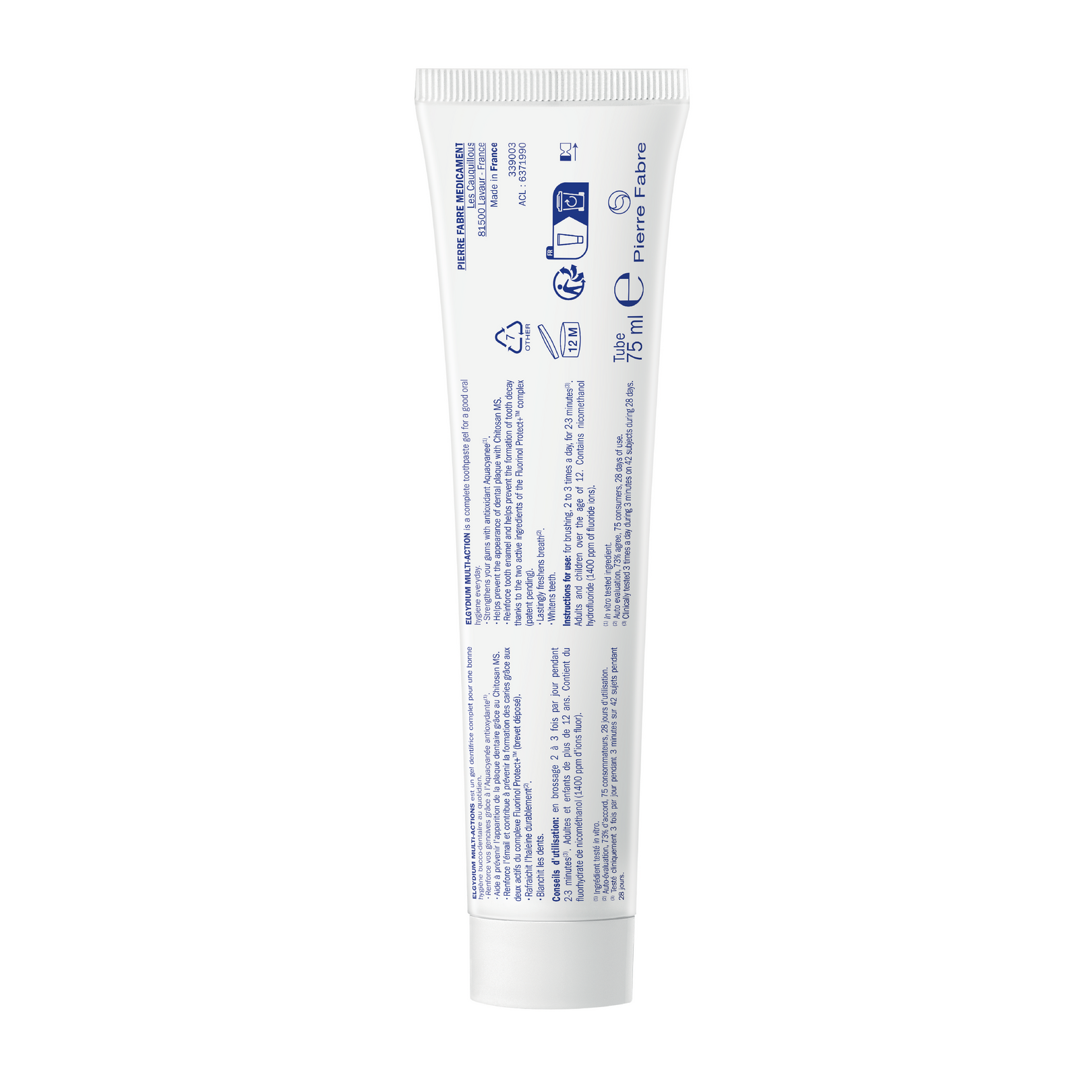 ELGYDIUM Multi-actions - gel dentifrice