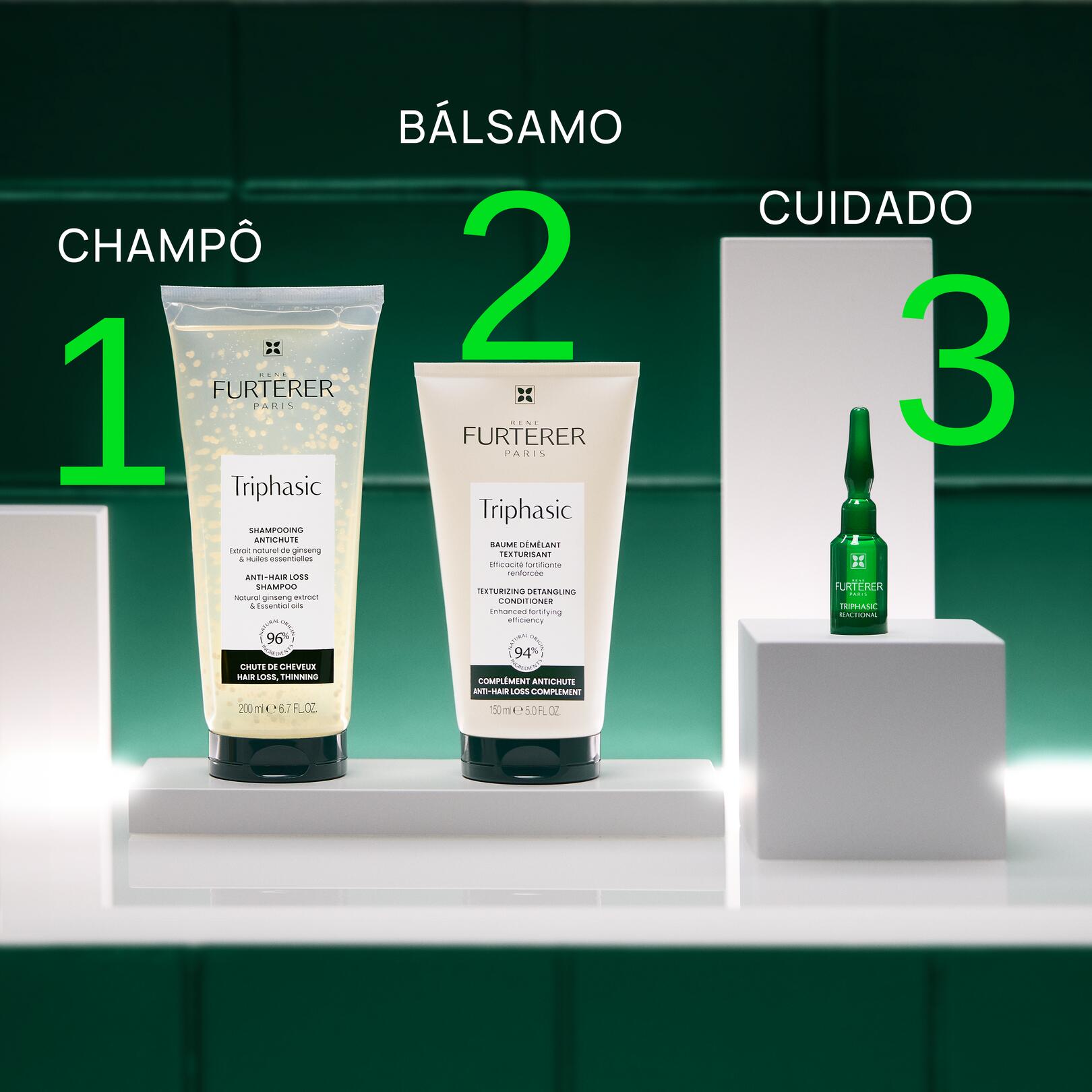 Triphasic Reactional Cuidado 2 em 1 Antiqueda & Crescimento