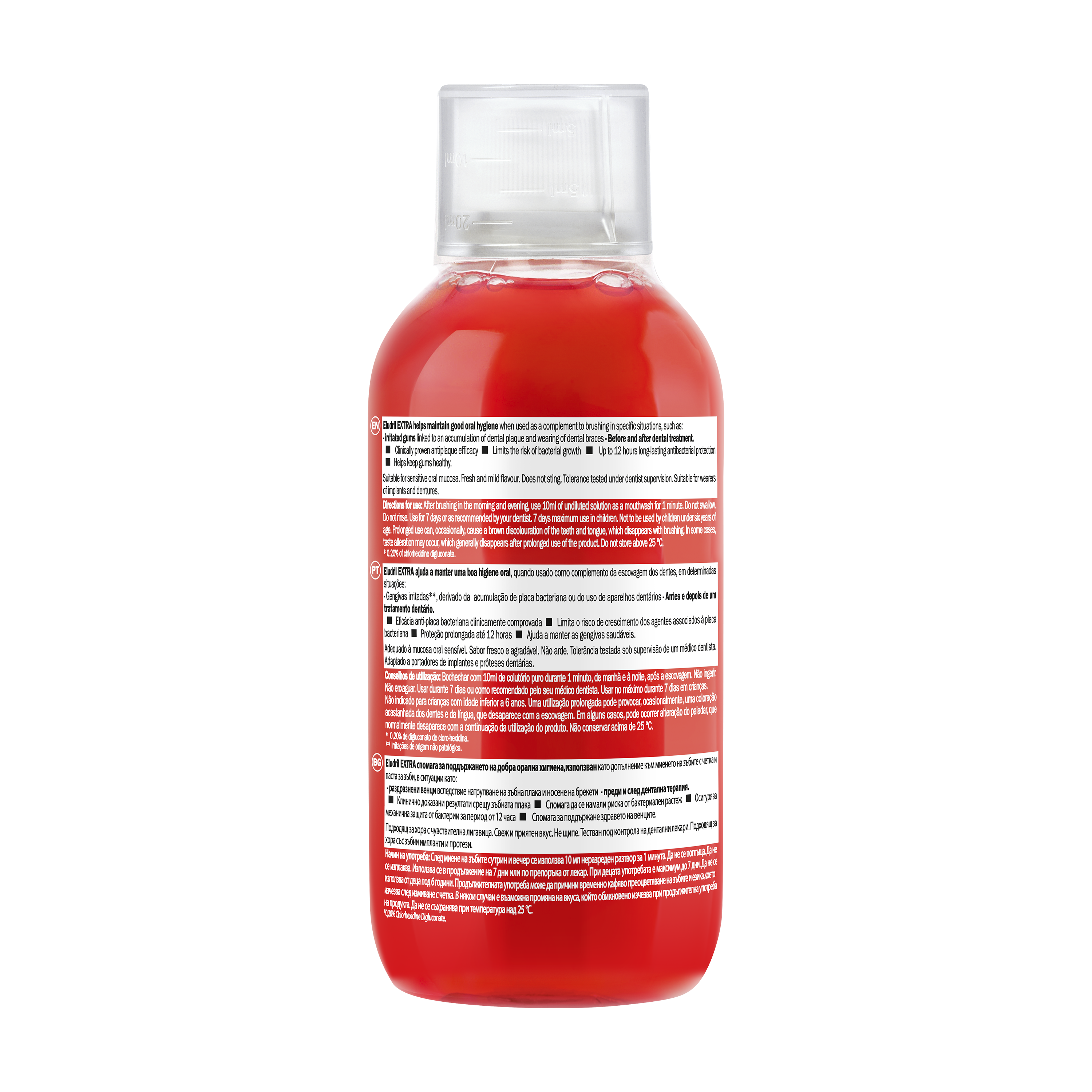 Colutório purificante Eludril Extra