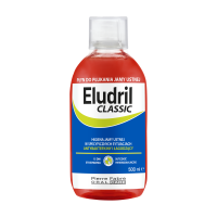  Eludril specjalistyczne płyny do okresowego stosowania, Eludril CLASSIC antybakteryjny i łagodzący płyn do płukania jamy ustnej