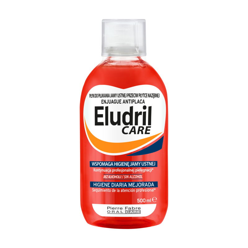 Eludril CARE przeciwpłytkowy płyn do płukania jamy ustnej