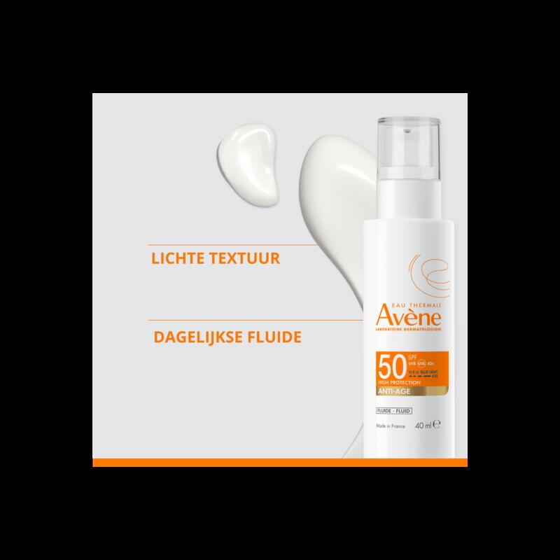 Thermaal water van VLOEIBARE ANTI-AGING CRÈME SPF50