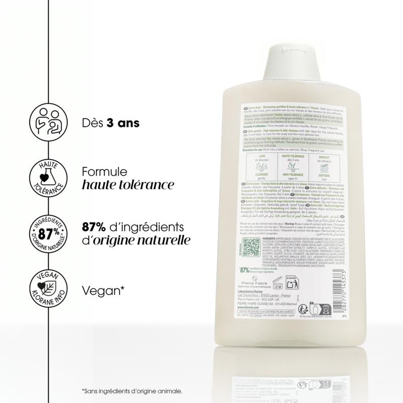 Shampoing à l'Avoine