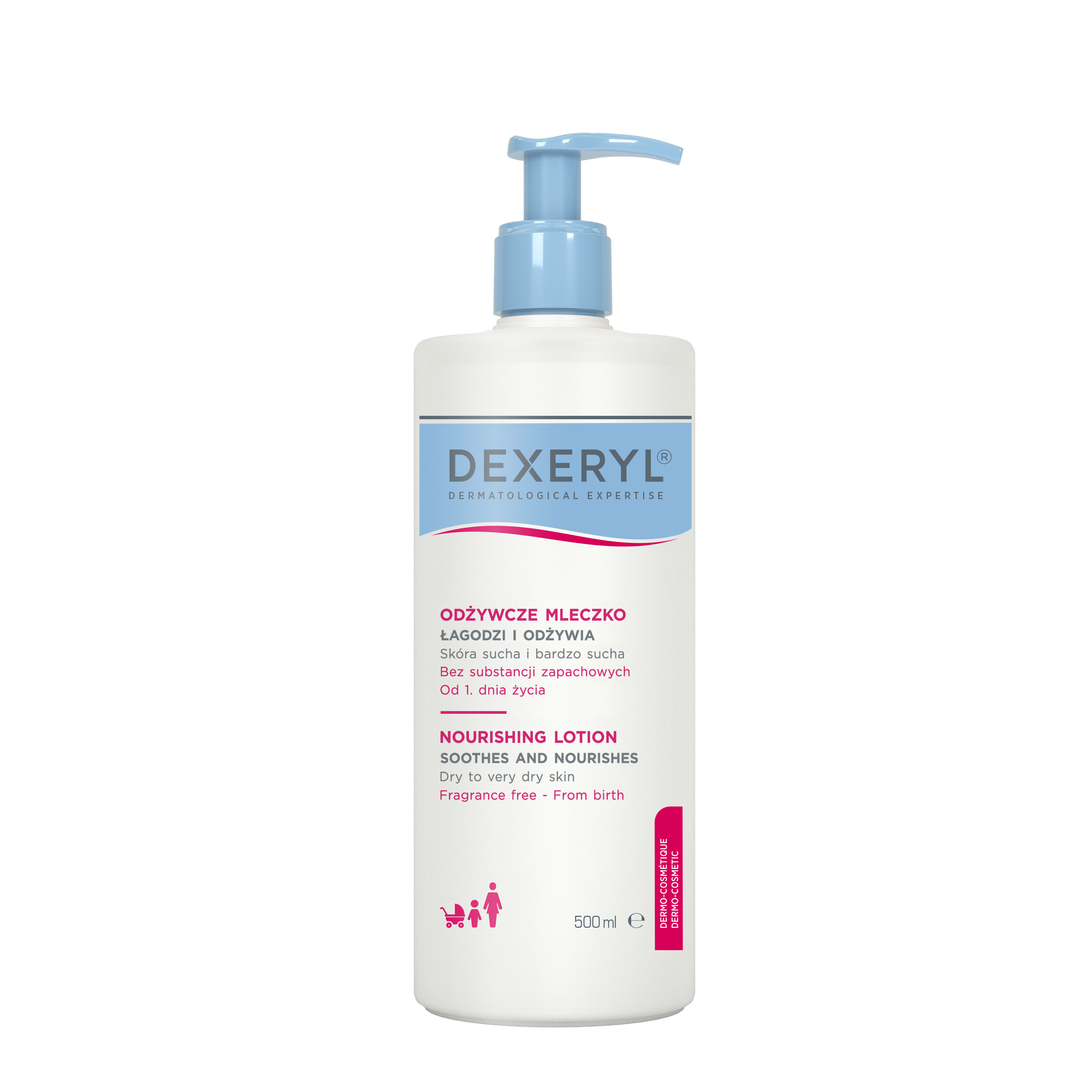 md_dexeryl_nourishing-lotion_packshot-front_500ml_pl_3573994007920