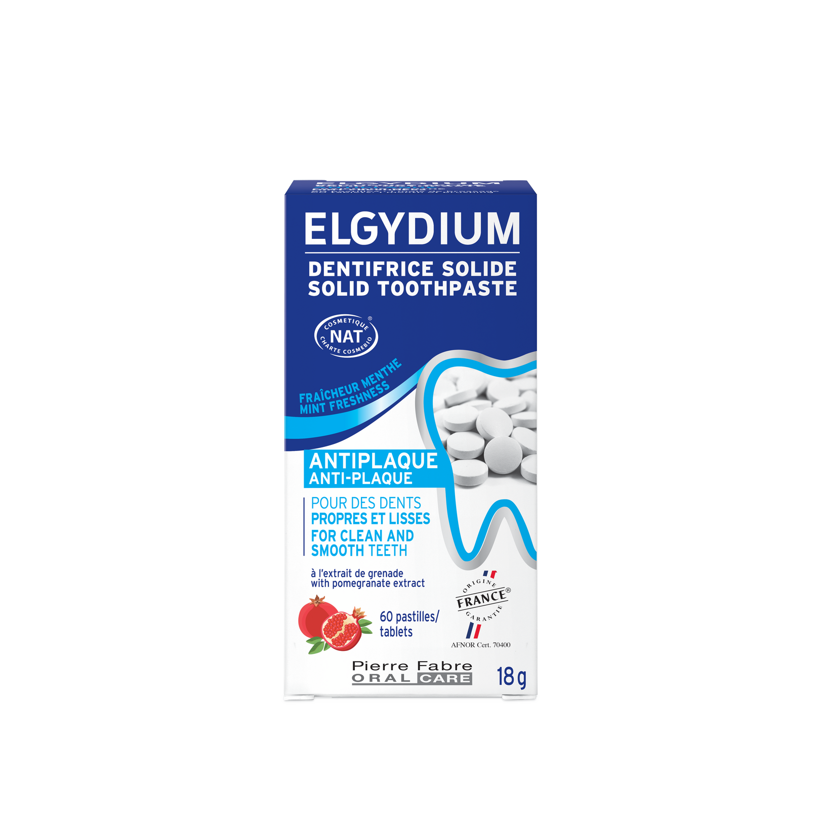 ELGYDIUM dentifrice solide - Antiplaque certifié naturel