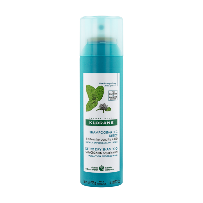 Detox Dry Shampoo with Organic Aquatic Mint - All hair types