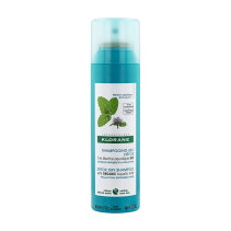 Hair care routine Detox Dry Shampoo with ORGANIC Aquatic Mint
