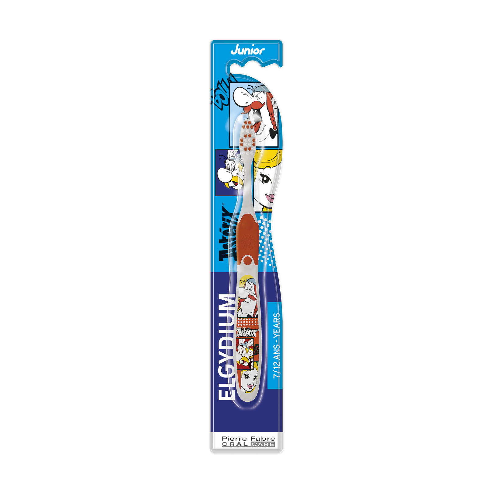 Elgydium Junior Asterix Παιδική - Οδοντόβουρτσα για παιδιά 7 έως 12 ετών