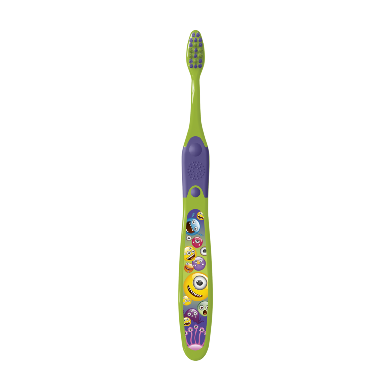 ELGYDIUM Kids Emoji Edition Limitée 2/6 ans- brosse à dents enfant