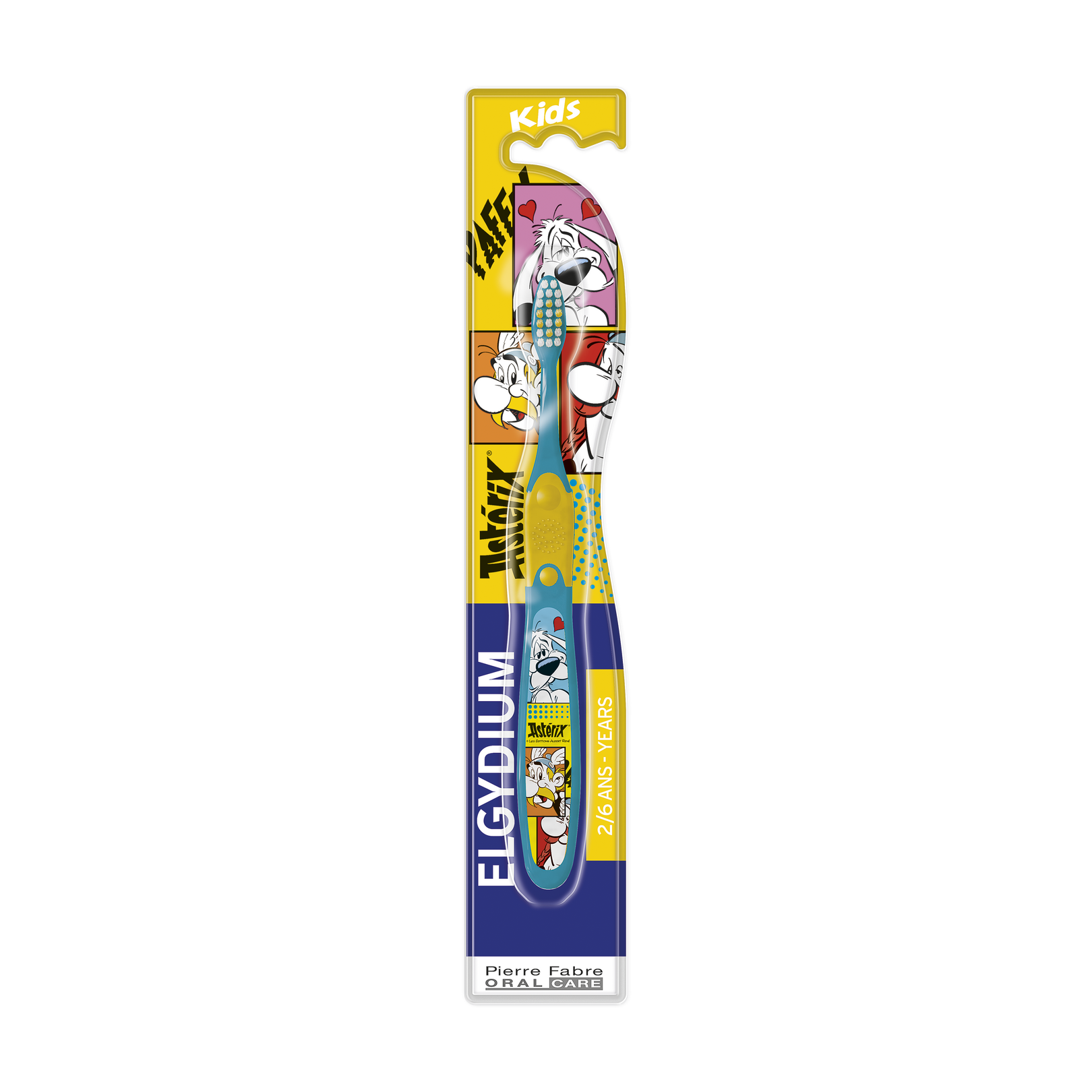 ELGYDIUM Kids Astérix 2/6 ans - brosse à dents enfant
