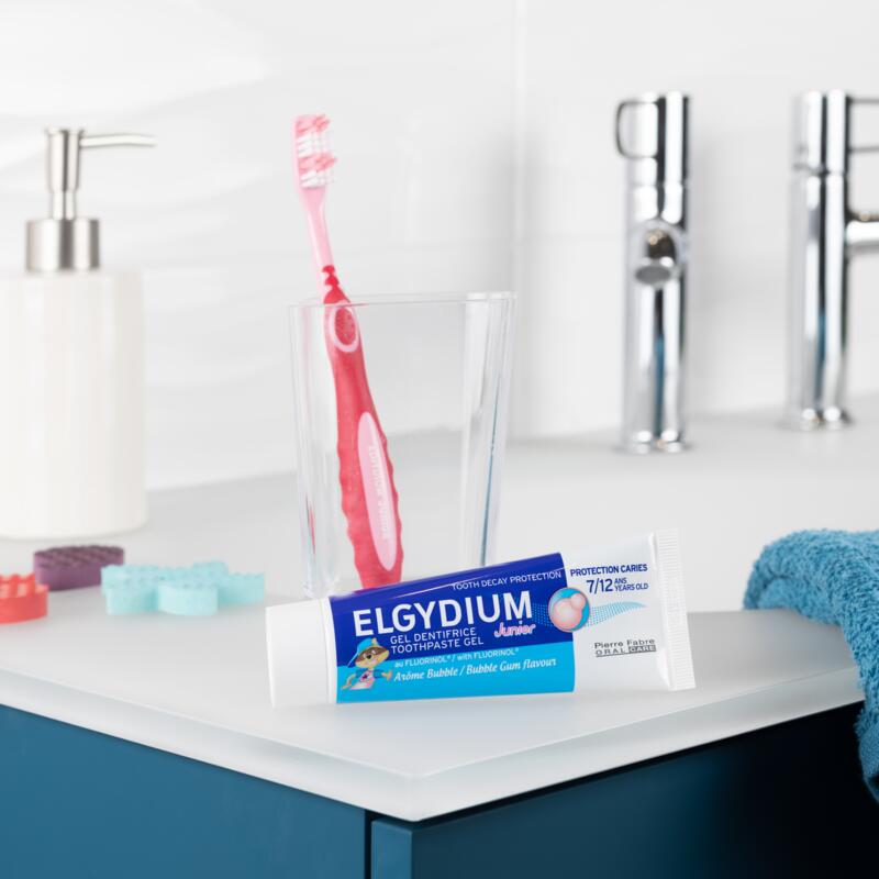 ELGYDIUM Junior 7/12 ans - brosse à dents enfant