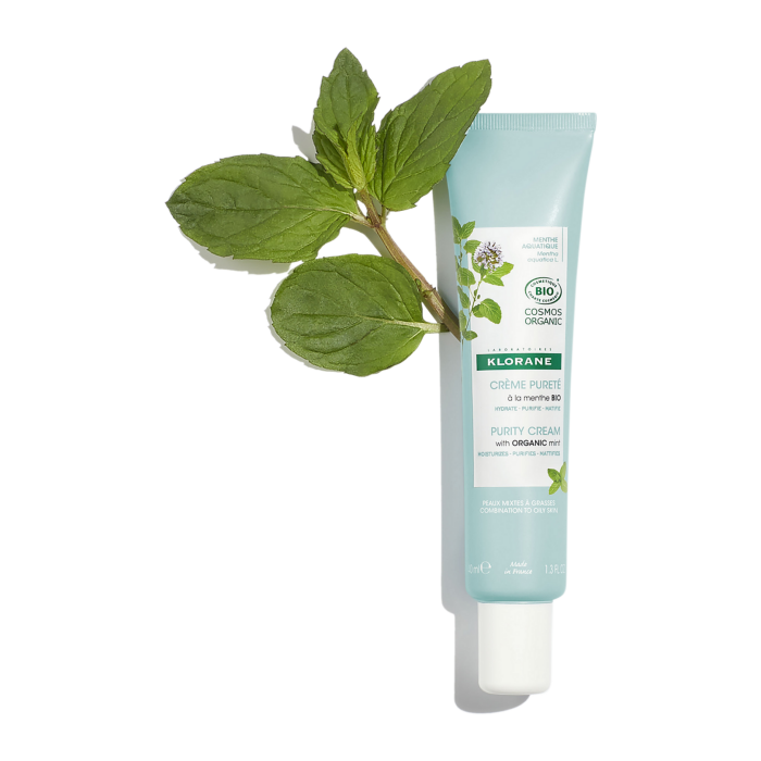 Purifying moisturising cream with Organic Aquatic Mint
