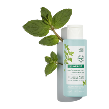 Routine purifiante à la Menthe BIO Poudre purifiante 3 en 1 à la Menthe aquatique BIO