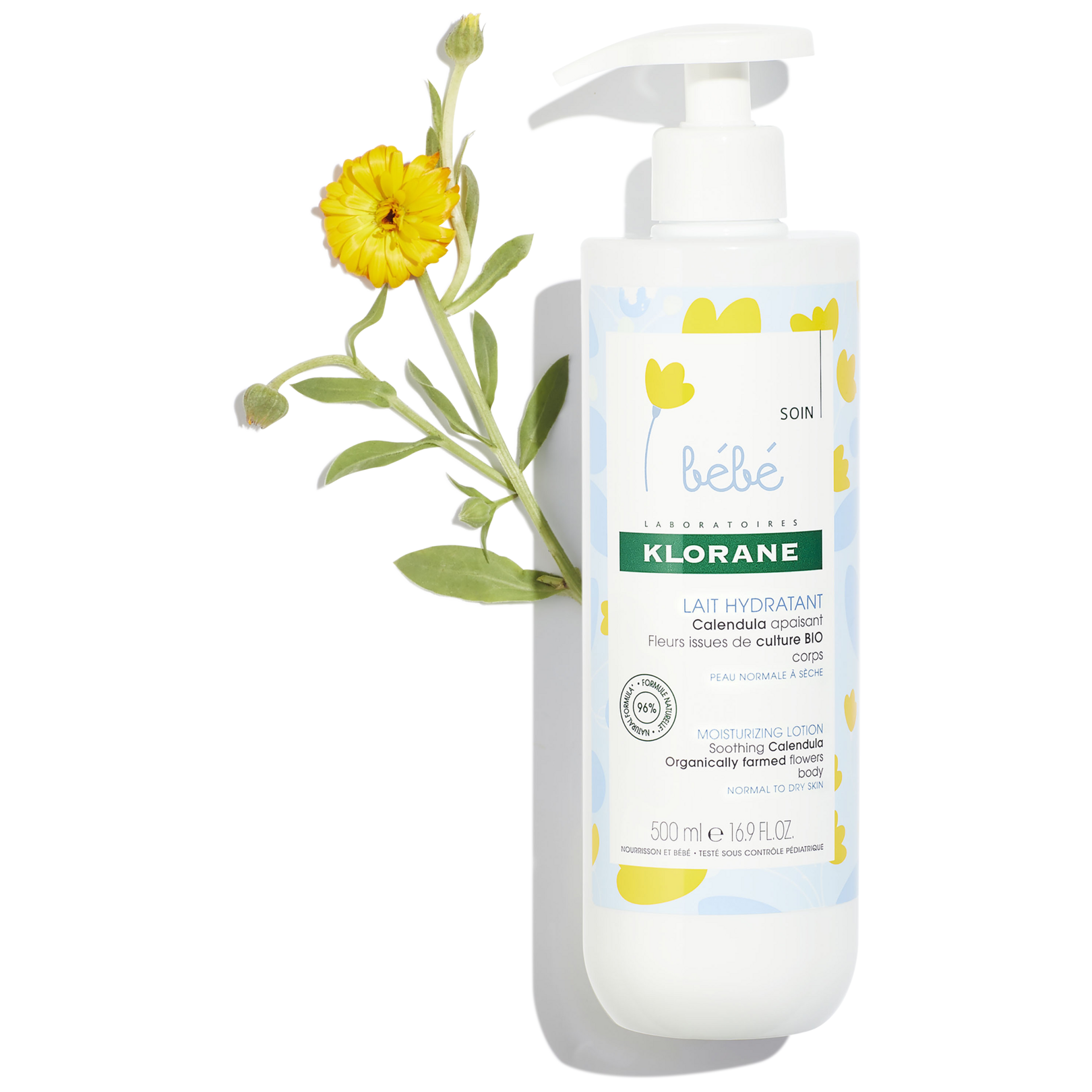 Klorane Baby Moisturizing Cream with Calendula soothing Normal to dry skin  40ml