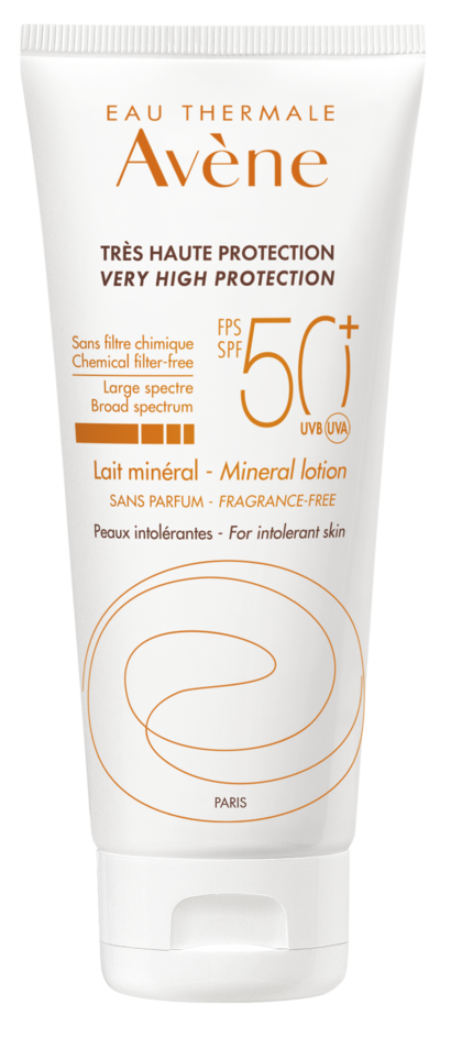 Lait minéral solaire FPS 50+Très haute protection solaire - Lait minéral FPS50+