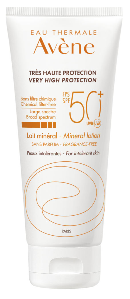 Lait minéral solaire FPS 50+Très haute protection solaire - Lait minéral FPS50+