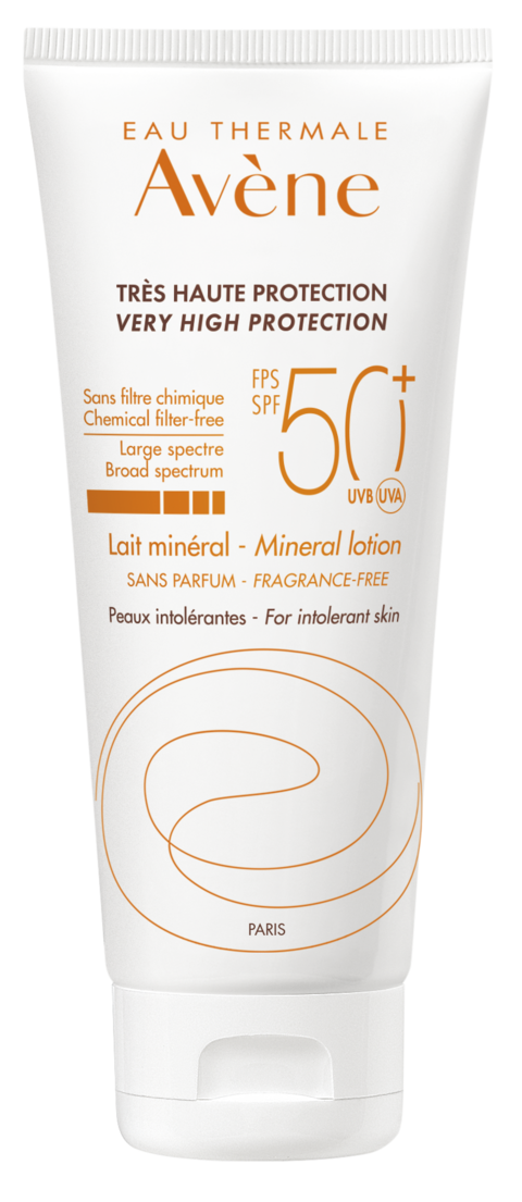 SKINCARE ROUTINE Very high sun protection - Mineral fluid SPF50+