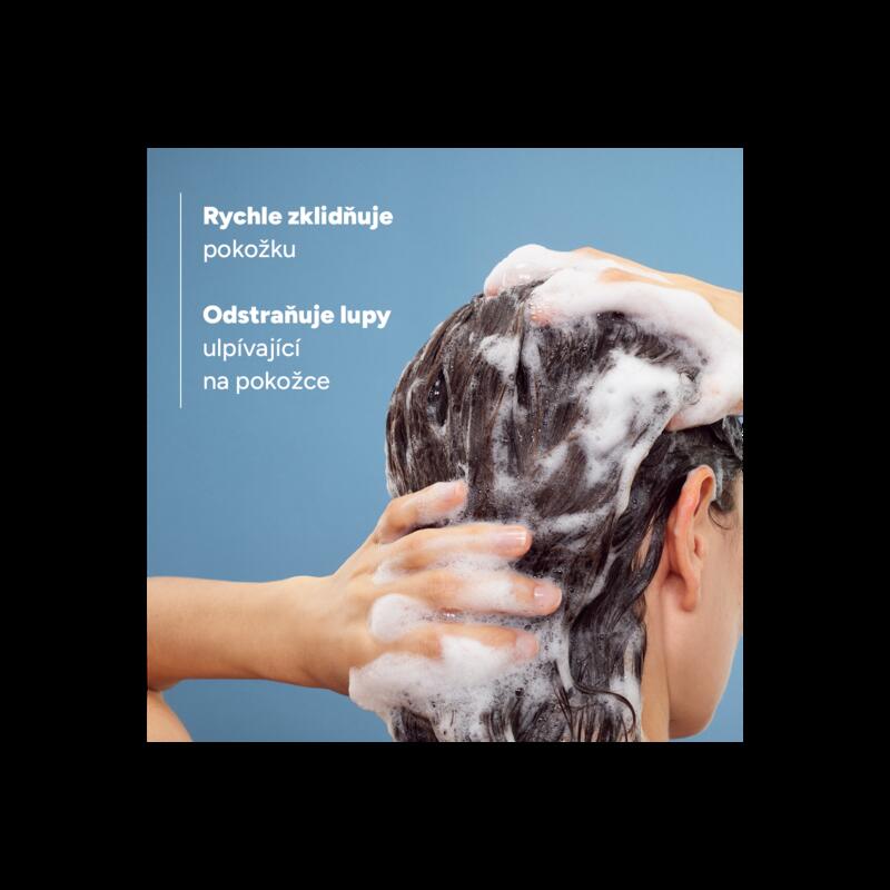 Pečující šampon při závažných stavech lupů