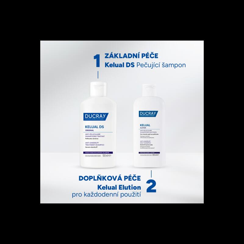 Pečující šampon při závažných stavech lupů