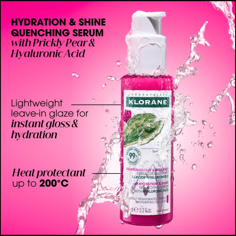 HYDRATION & SHINE QUENCHING SERUM WITH PRICKLY PEAR & HYALURONIC ACID 100ML
